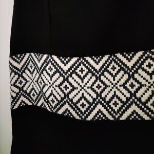 New Black asymmetrical dress